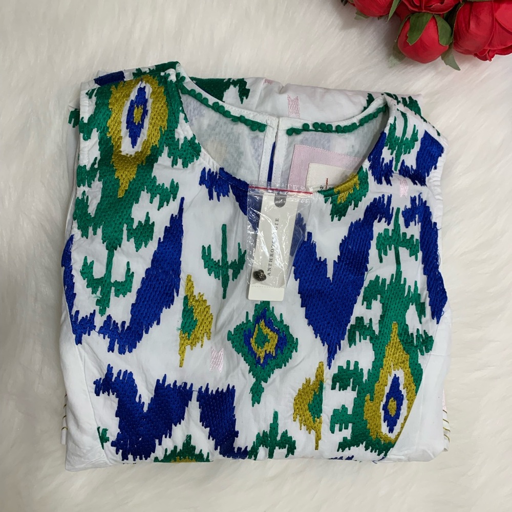 Anthropologie Art Deco swing mini dress - Picture 5 of 12